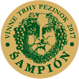 Vínne trhy Pezinok 2017 - šampión