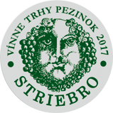 Vínne trhy Pezinok 2017 - strieborná medaila