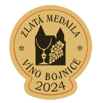 Zlatá medaila " Víno Bojnice 2024 "